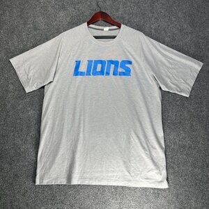 SPORT-TEK Detroit Lions T Shirt Mens XL Excellent Condition